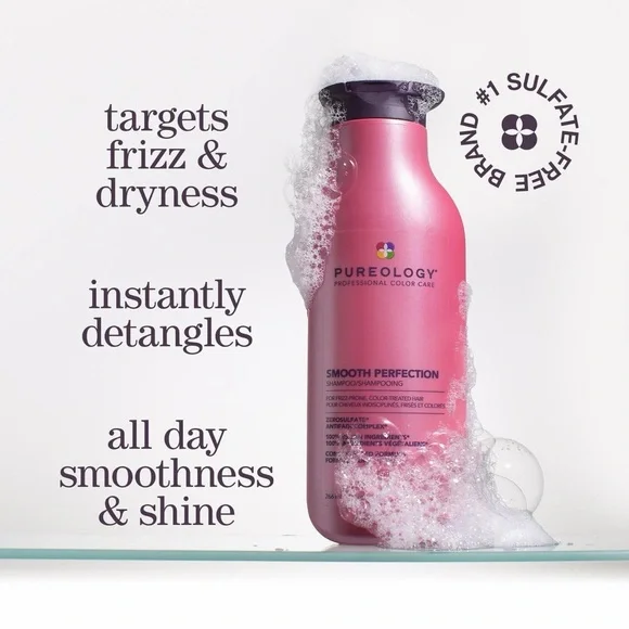 COPY - Pureology Smooth Perfection Shampoo & Conditioner + Free Gift - Picture 4 of 5